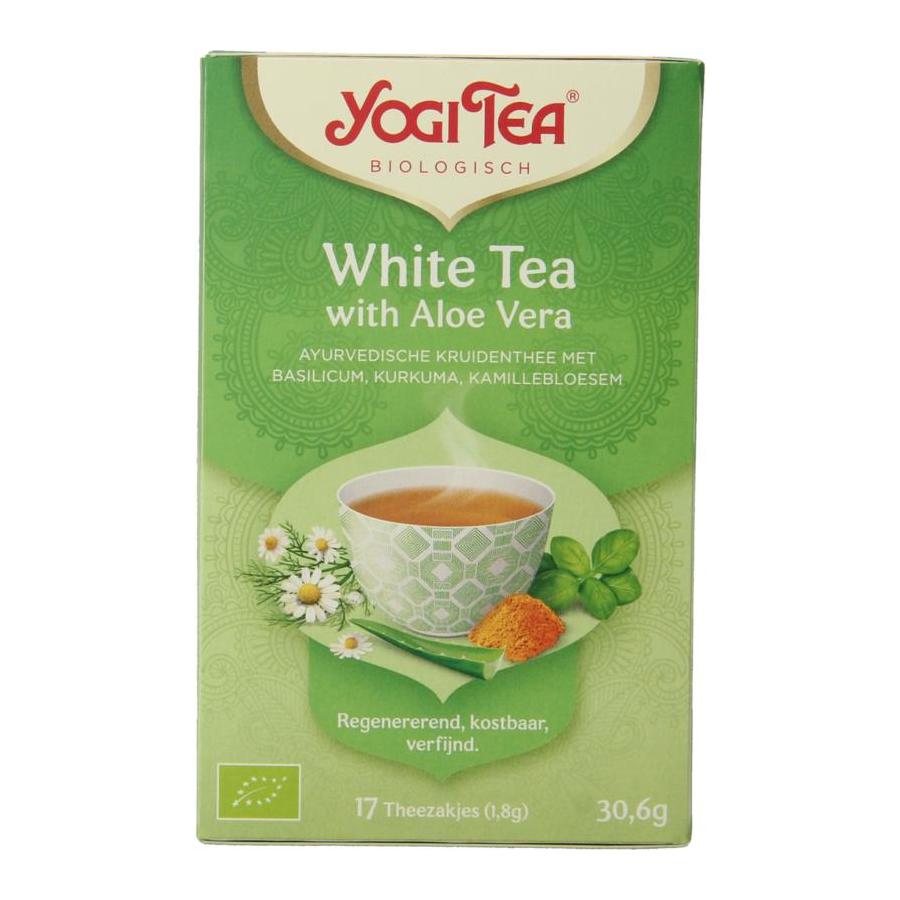 White tea with aloe vera bio