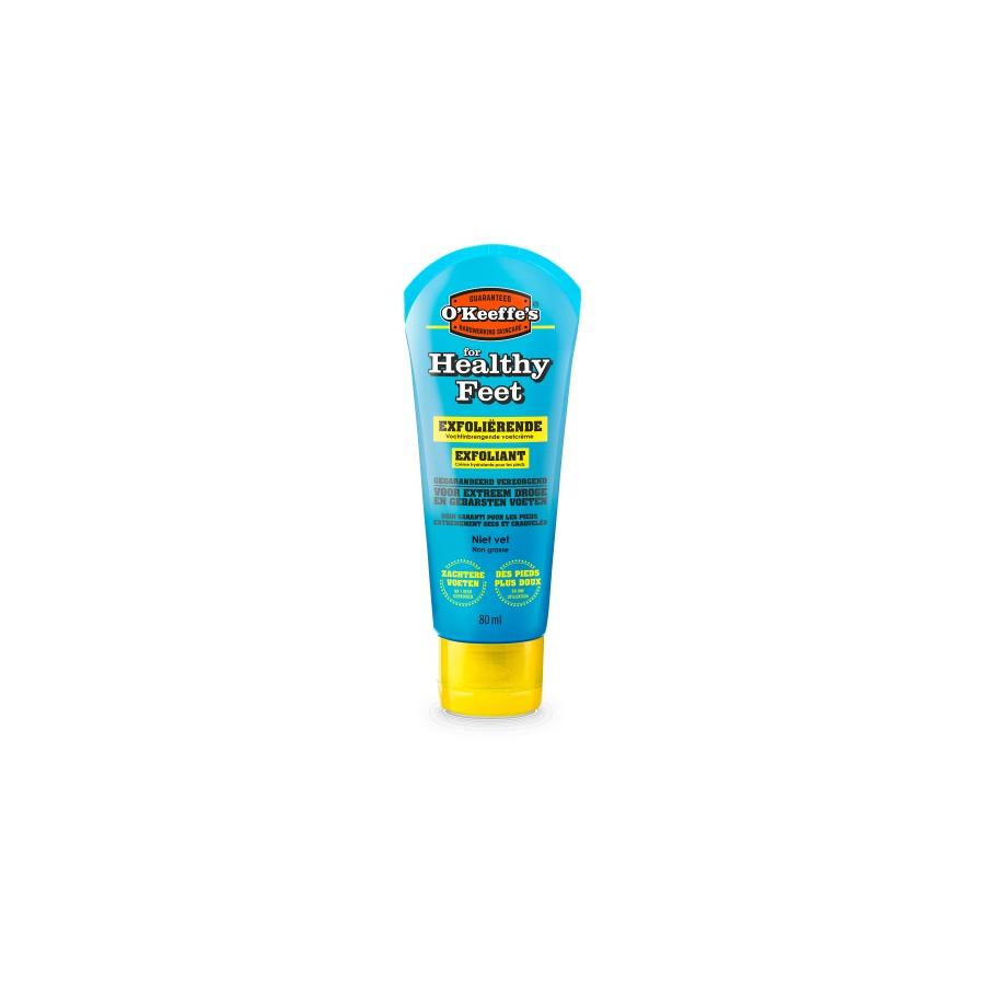 Healthy feet exfoliating