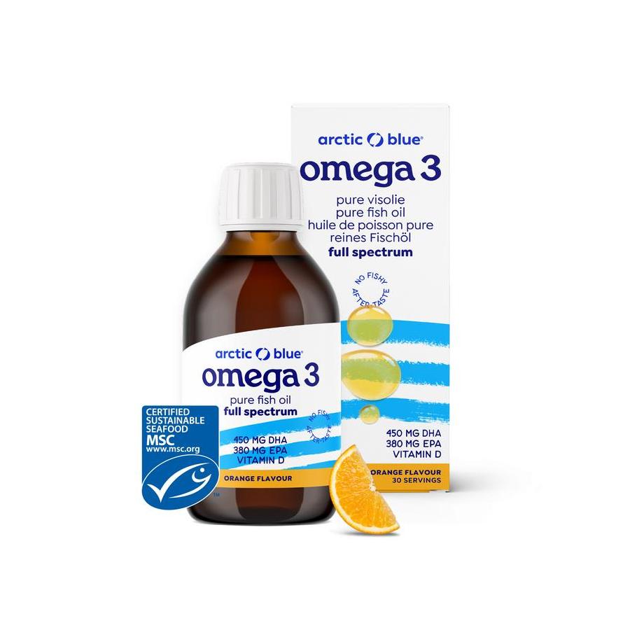 Omega 3 pure visolie met vitamine D