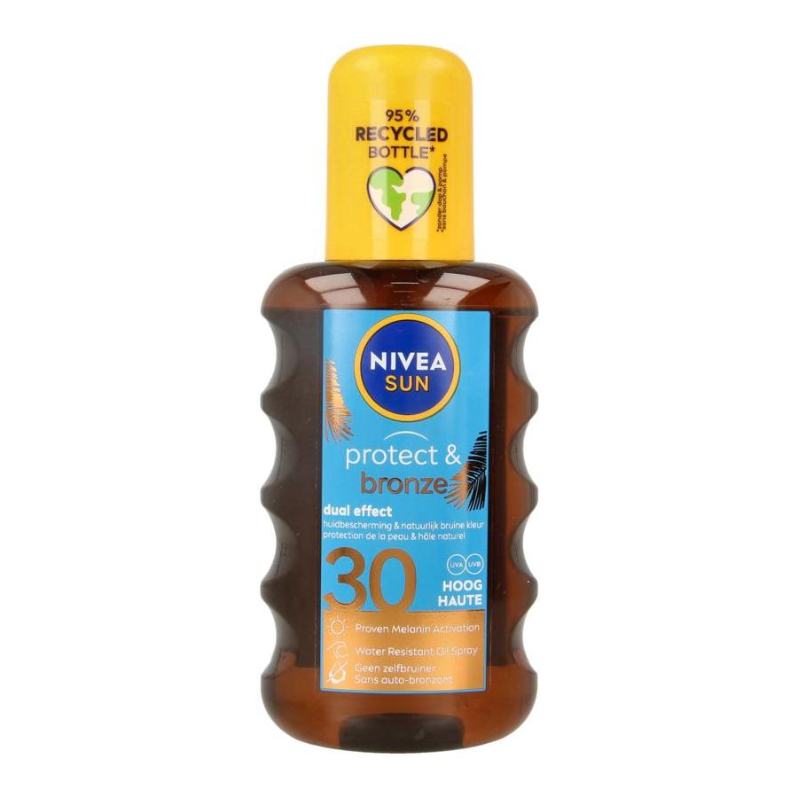 Sun protect & bronze olie spray SPF30