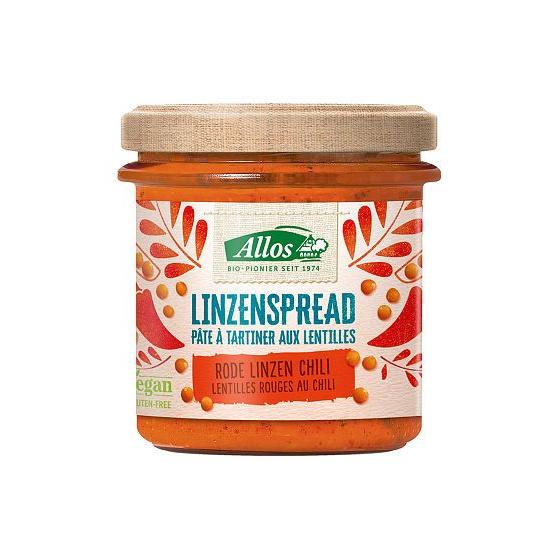 Linzenspread rode chili bio