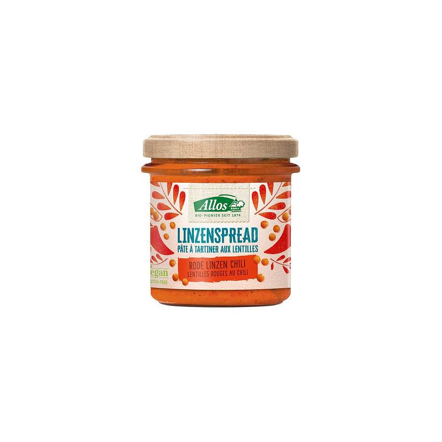 Linzenspread rode chili bio