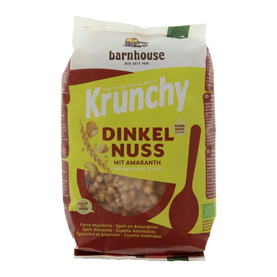 Krunchy amaranth spelt amandel bio