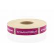 Strooketiket afhaalautomaat 12 x 44mm