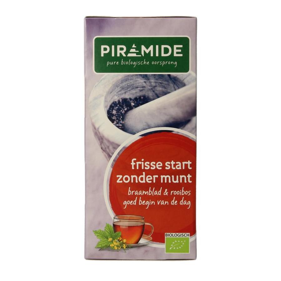 Frisse start zonder munt thee bio