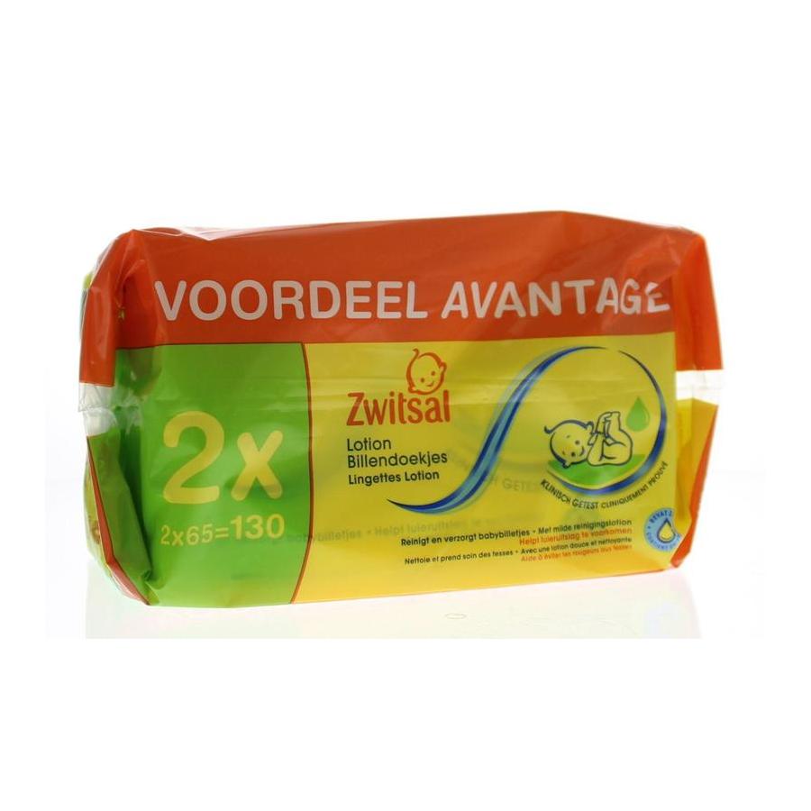 Billendoekjes met lotion 65 stuks