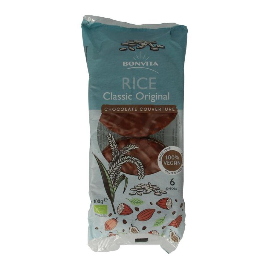 Rijstwafel choco melk bio