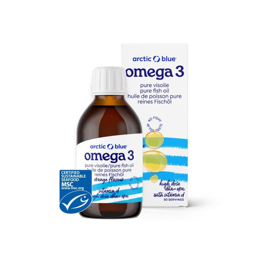 Omega 3 pure visolie met vitamine D