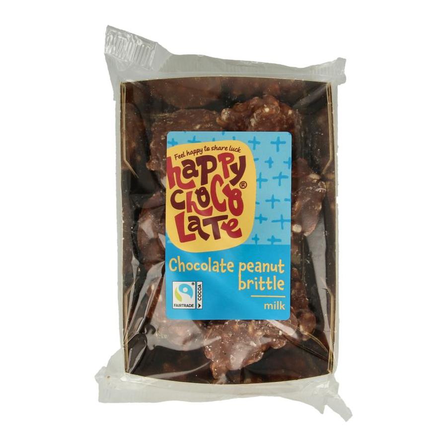 Chocolade pindarotsen melk bio