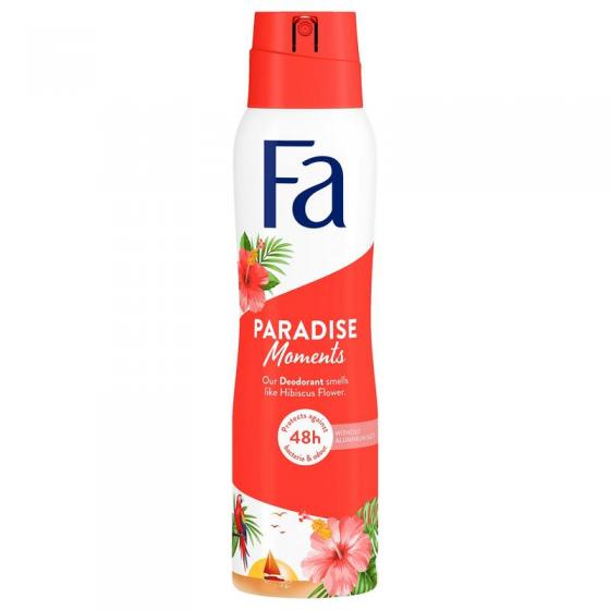 Deodorant spray paradise moments