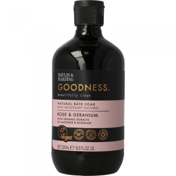 Bath soak goodness rose & geranium