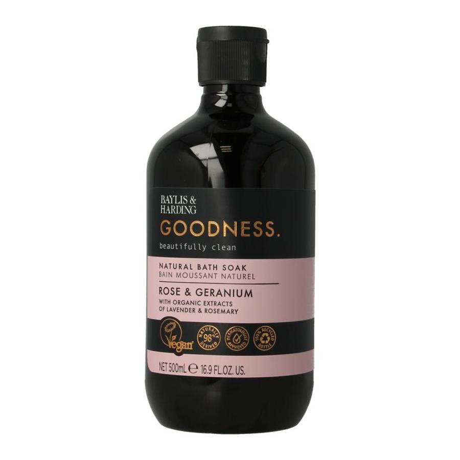 Bath soak goodness rose & geranium