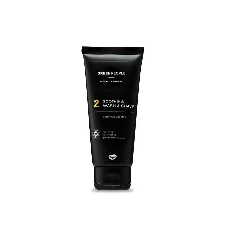 Men shaving gel soothing