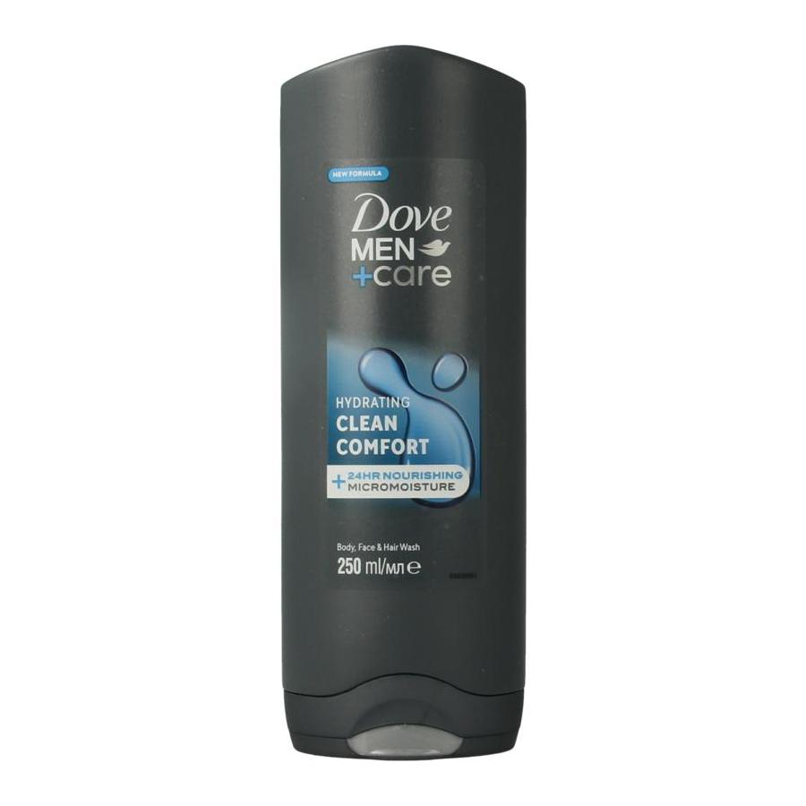 Men shower clean comfort