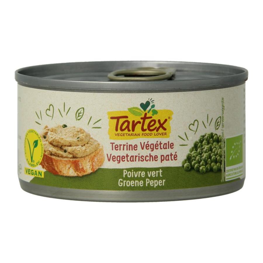 Pate groene peper bio