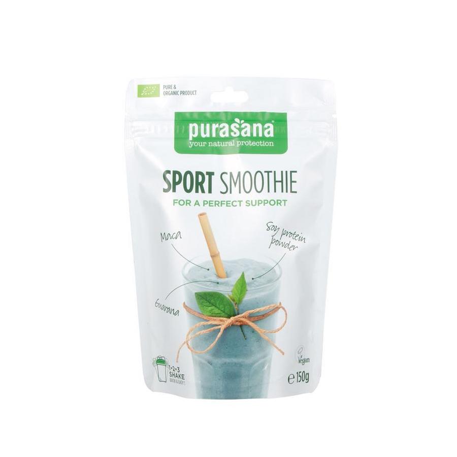 Sport smoothie shake vegan bio