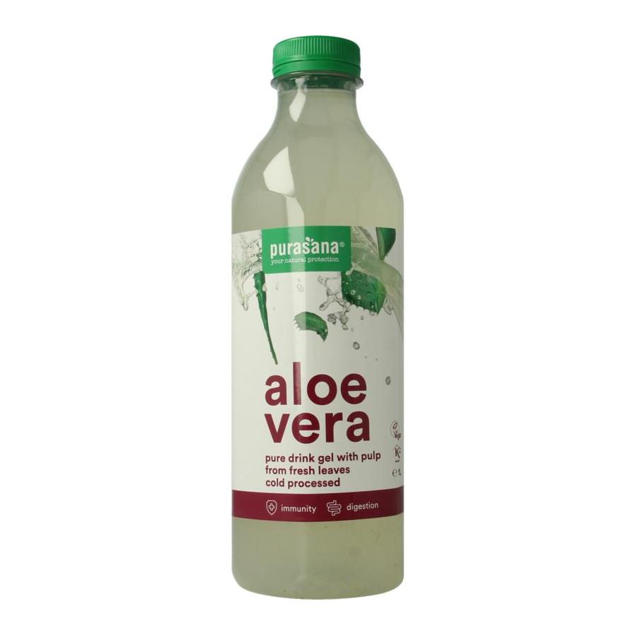 Aloe vera drink gel vegan bio