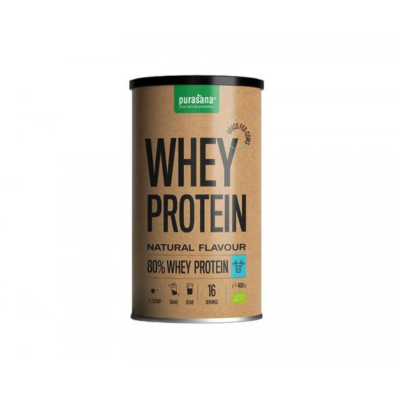 Whey proteine naturel bio