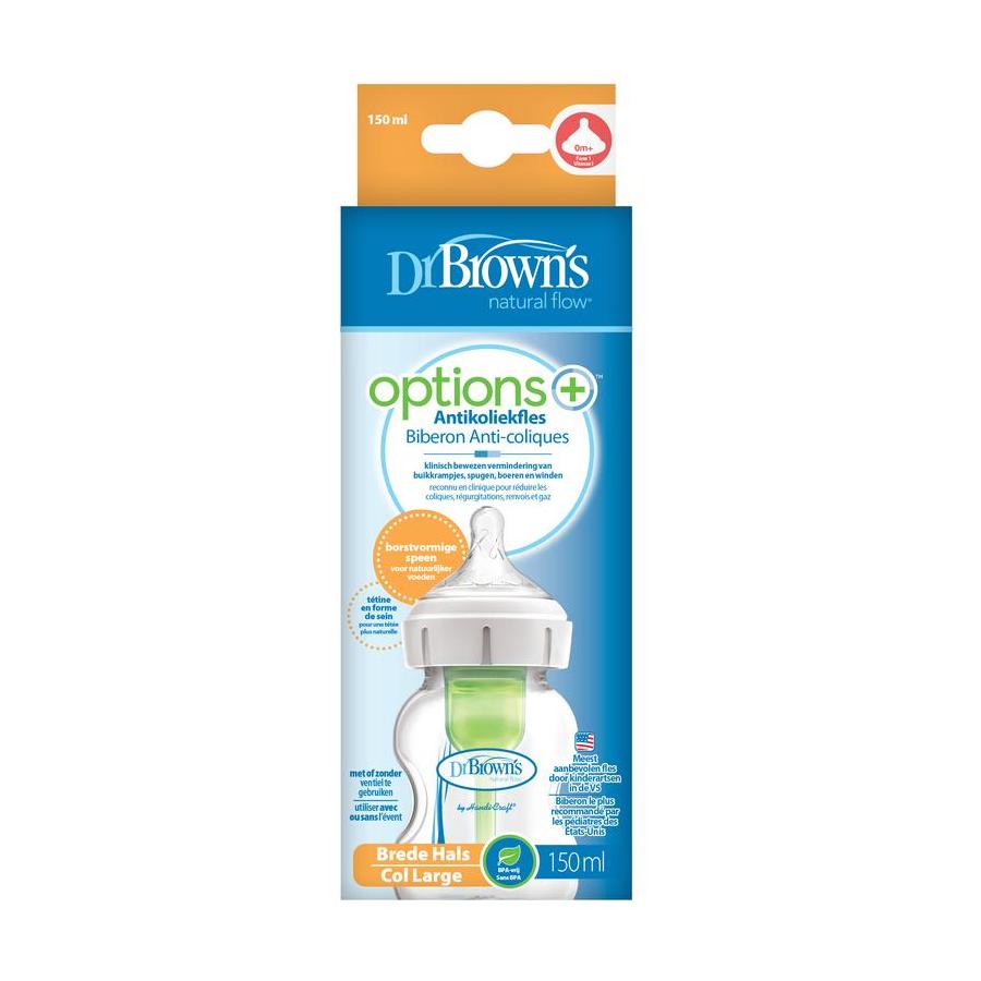Options+ brede halsfles 150ml