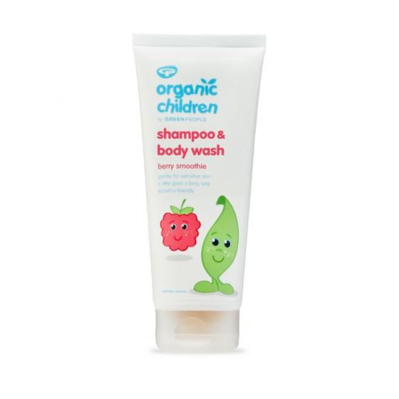 Organic children shampoo berry smoothie