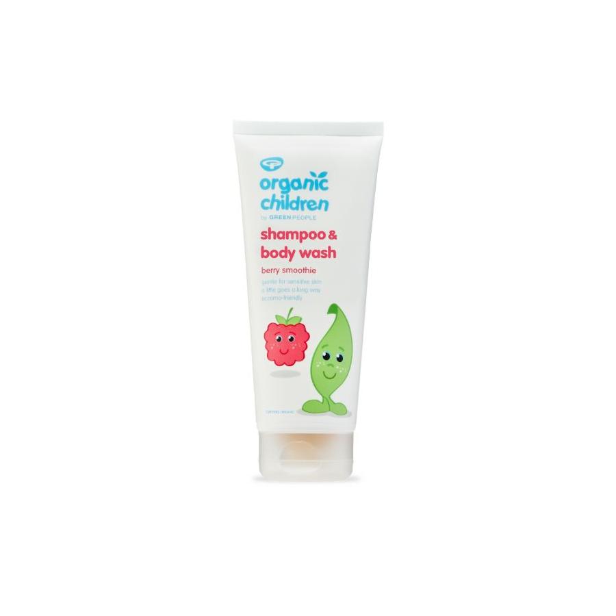 Organic children shampoo berry smoothie