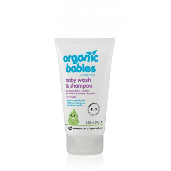 Organic babies wash & shampoo lavender