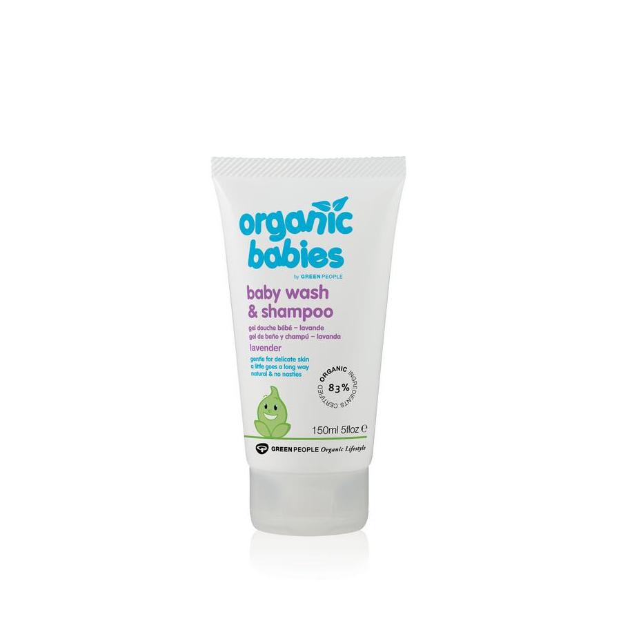 Organic babies wash & shampoo lavender