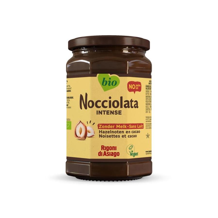 Hazelnootpasta zonder melk bio