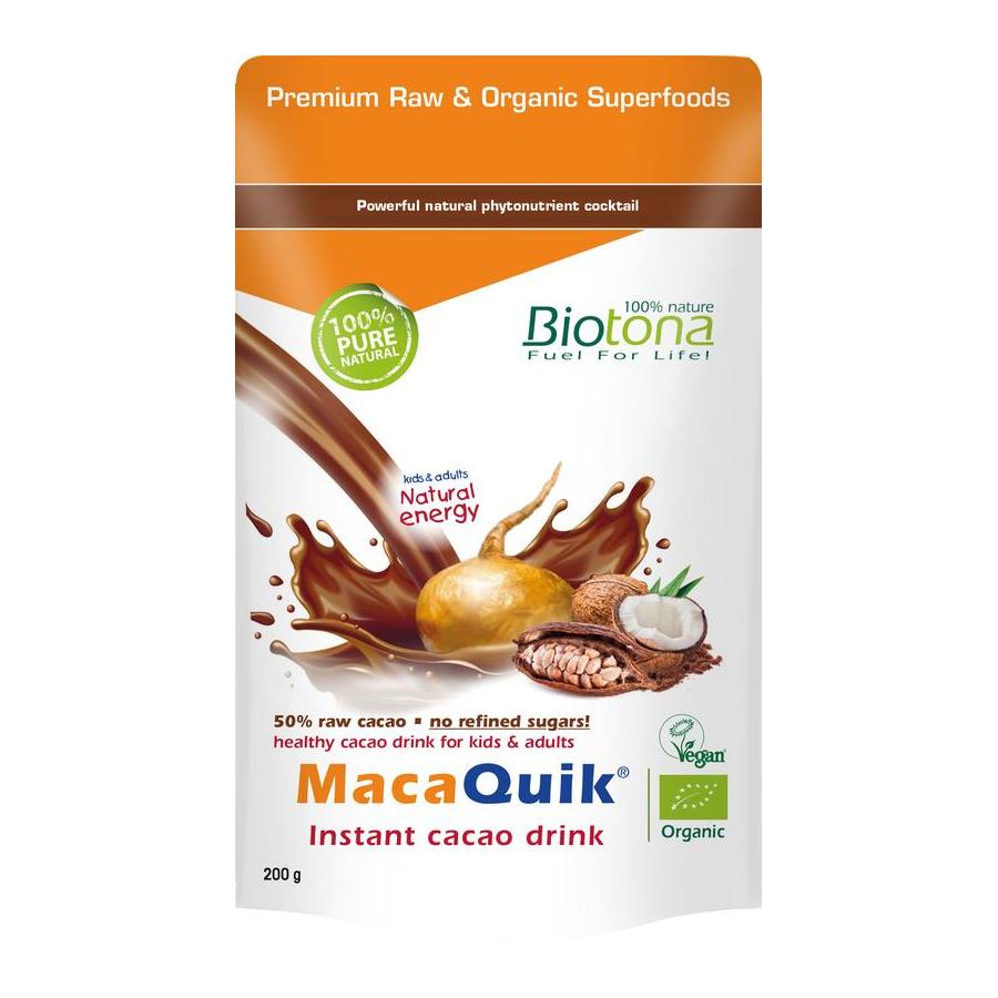Macaquick instant cacao bio