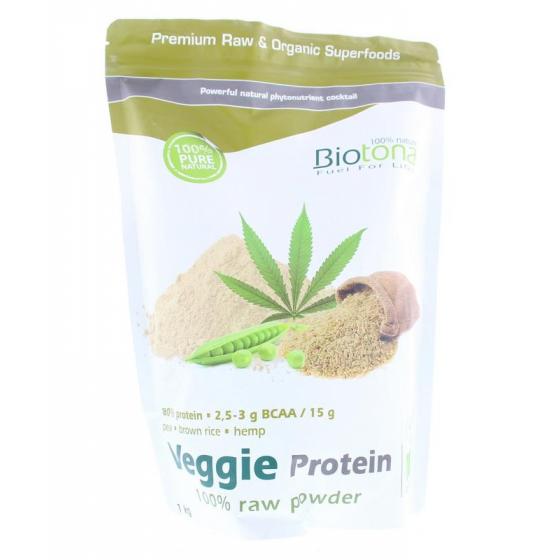 Veggie protein raw bio