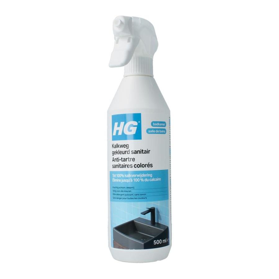 Kalkweg gekleurd sanitair