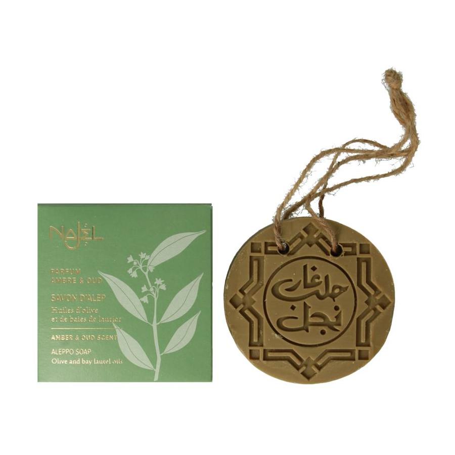 Aleppo zeep amber oud aroma aan koord