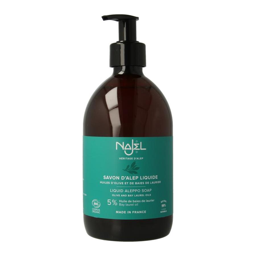 Aleppo zeep vloeibaar pompflacon