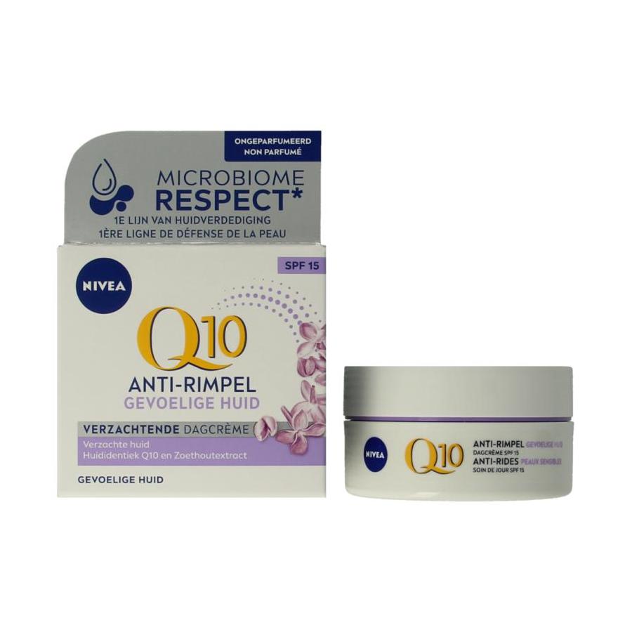 Q10 Power sensitive dagcreme SPF15
