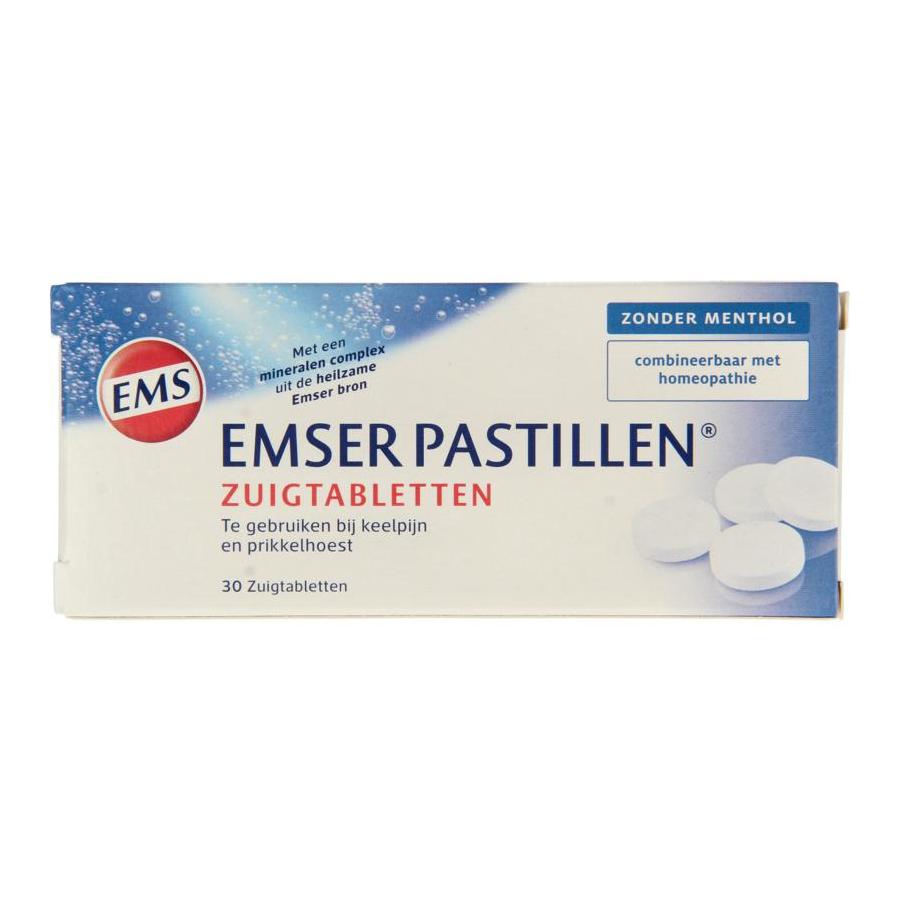 Pastillen zonder menthol