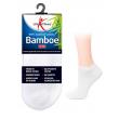 Bamboe enkelsok wit maat 35-38