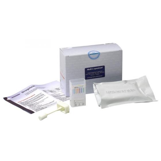 Multidrugtest 6 speeksel kit