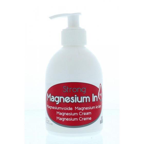 Magnesium + MSM in Strong creme pompflacon