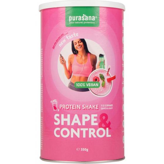 Shape & control proteine shake aardbei-framboos