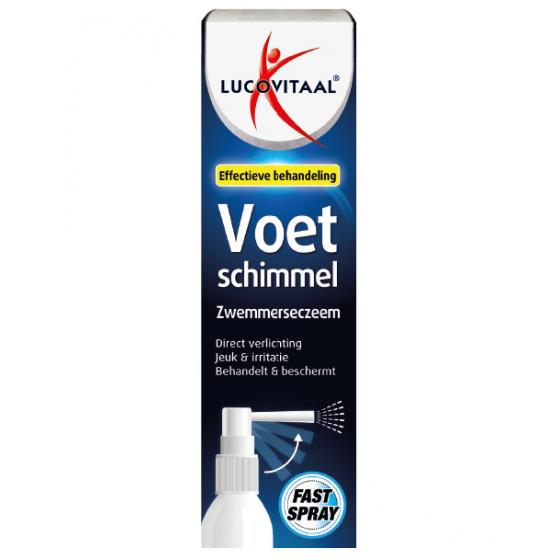 Voetschimmel zwemmerseczeem spray