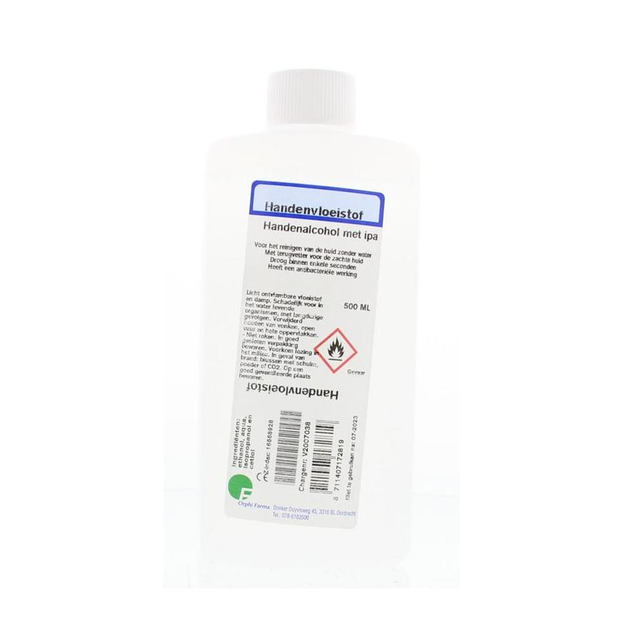 Handalcohol met IPA