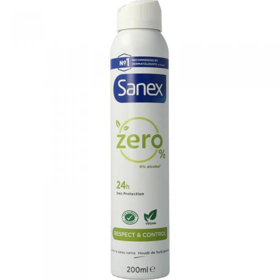 Deodorant spray zero% respect & control