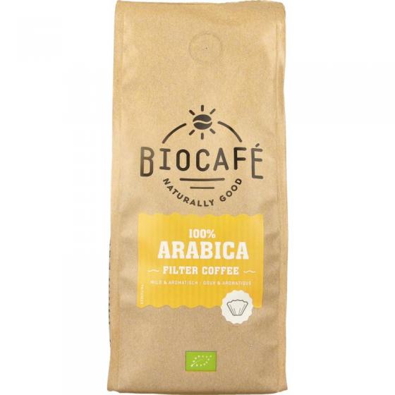 Filterkoffie 100% arabica bio