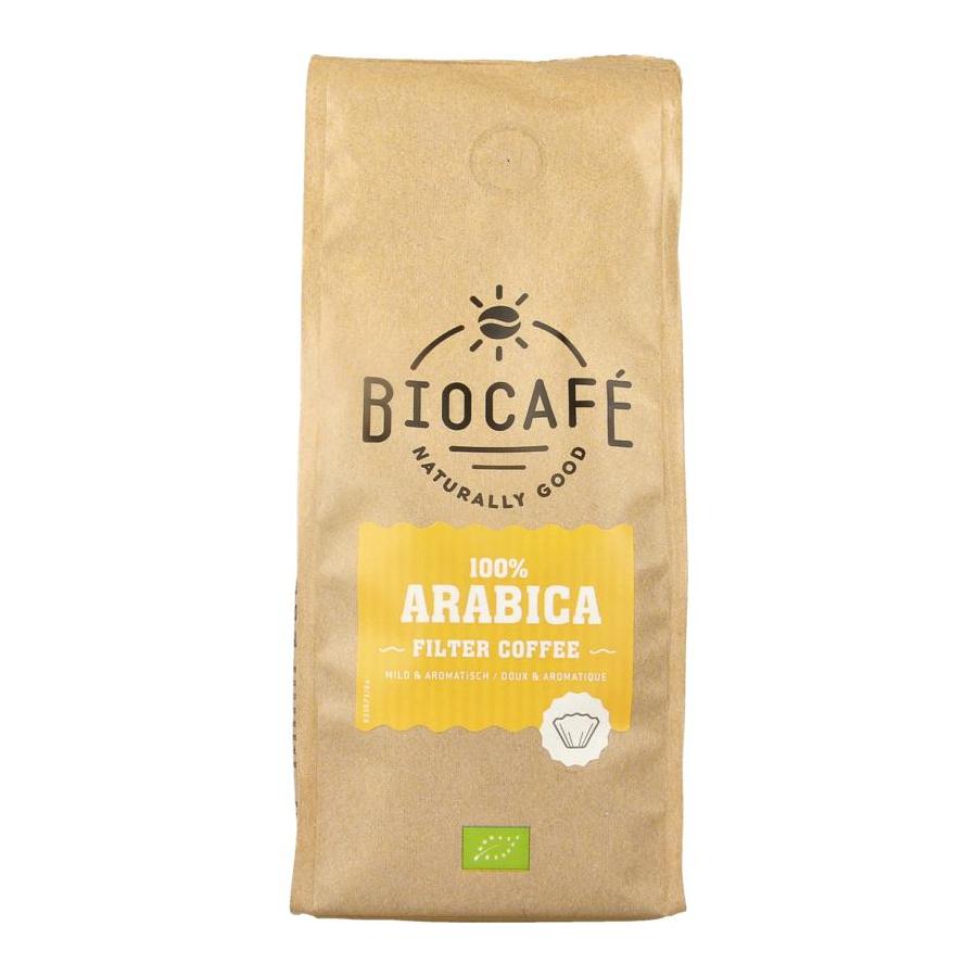Filterkoffie 100% arabica bio