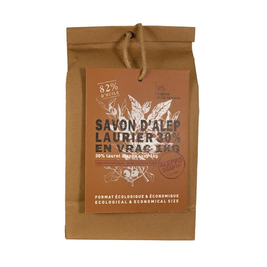 Zeep 30% laurier stukken