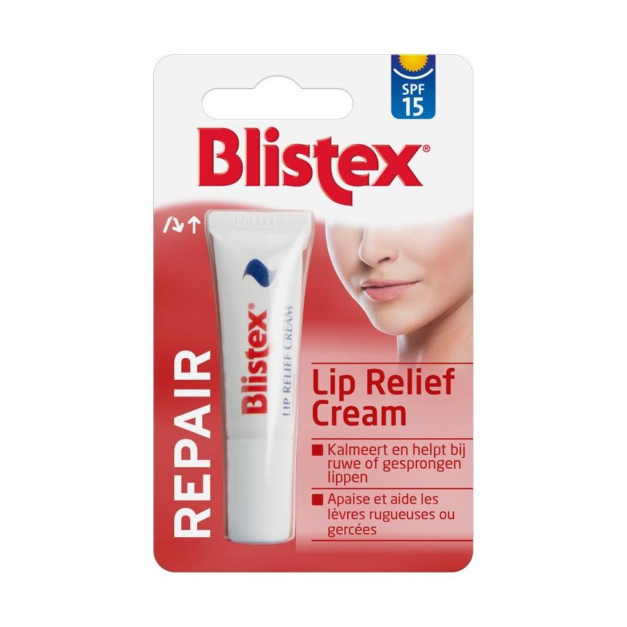 Lip relief cream blister