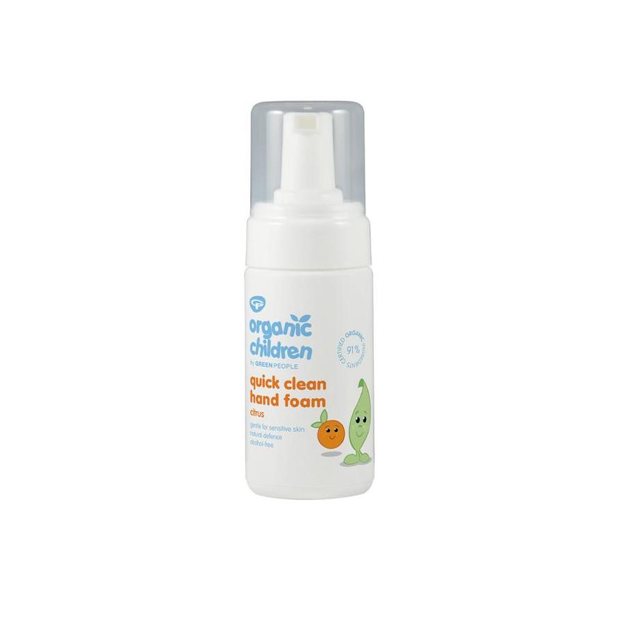 Quick clean hand foam