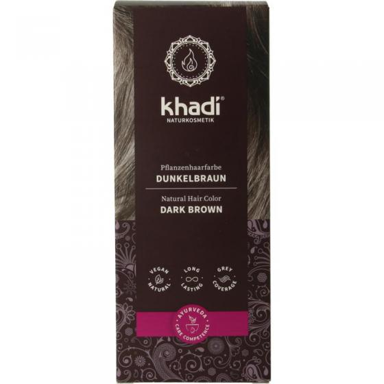 Haarkleur dark brown