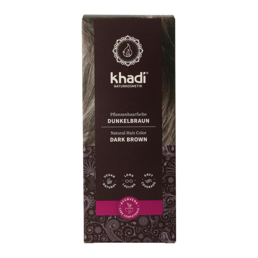 Haarkleur dark brown