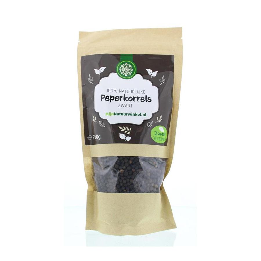 Peperkorrels zwart